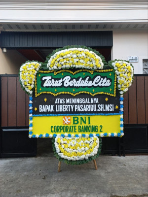 Papan Bunga Duka di Wonosobo