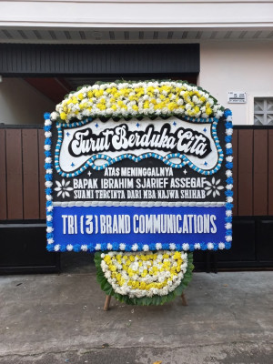 Papan Bunga Duka di Wonosobo